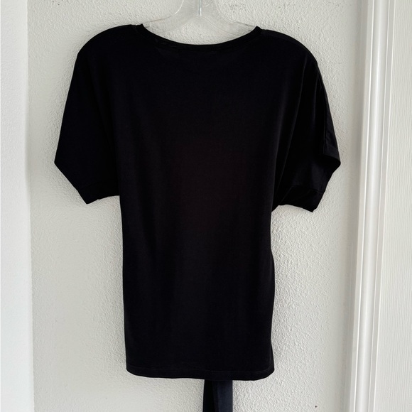 NWT BCBGMaxAzria Knotted Waist Tee - Picture 5 of 9